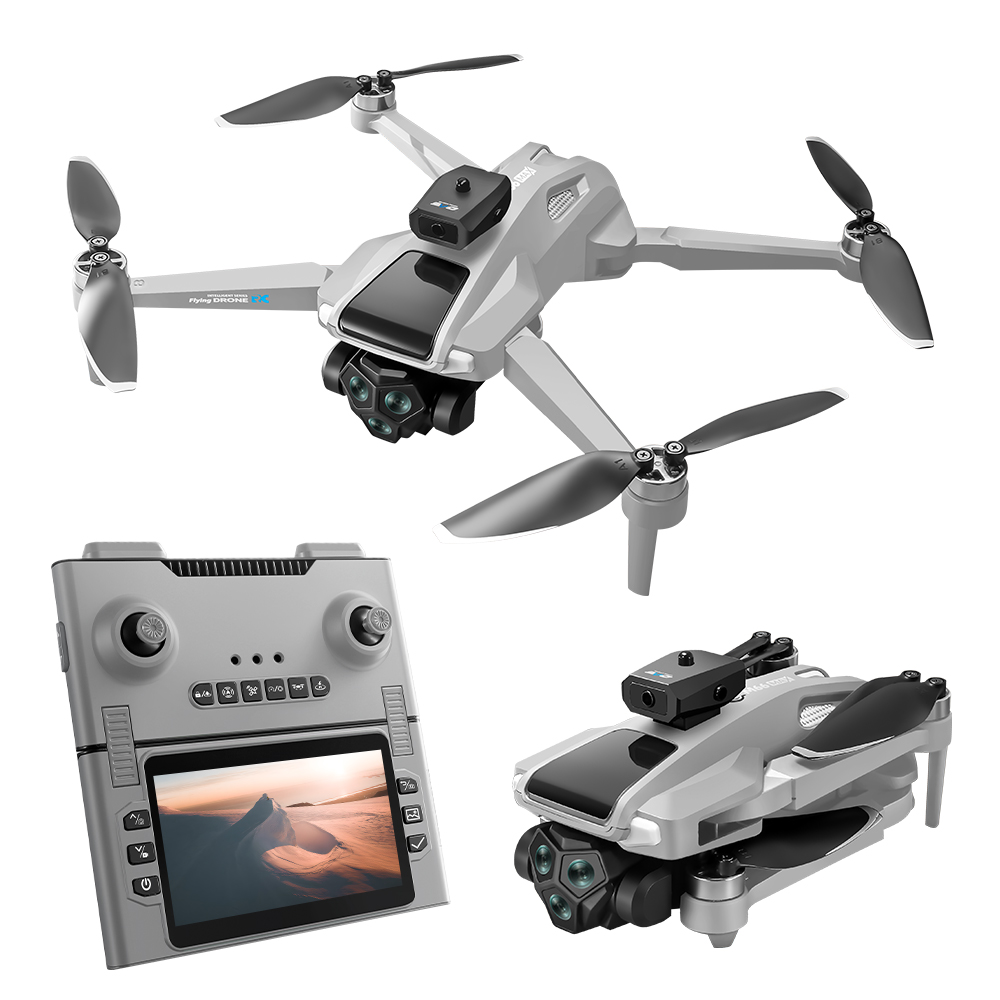 Drone Gimbal 3 Axis - G66 MAX GPS-Drohne 4K Professionelle HD-Doppelkamera